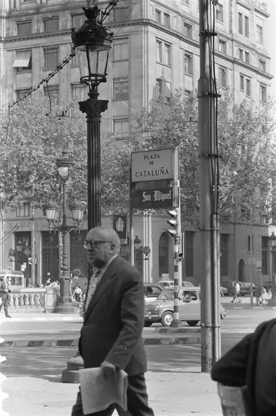 Vintage Barcelona photograph - 1970s Spain cityscape where Eva and Alex found refuge in Everything Worth Counting